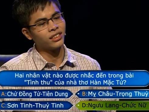 Nam sinh trường y xuất sắc giành giải thưởng cao nhất 'Ai là triệu phú 2018'