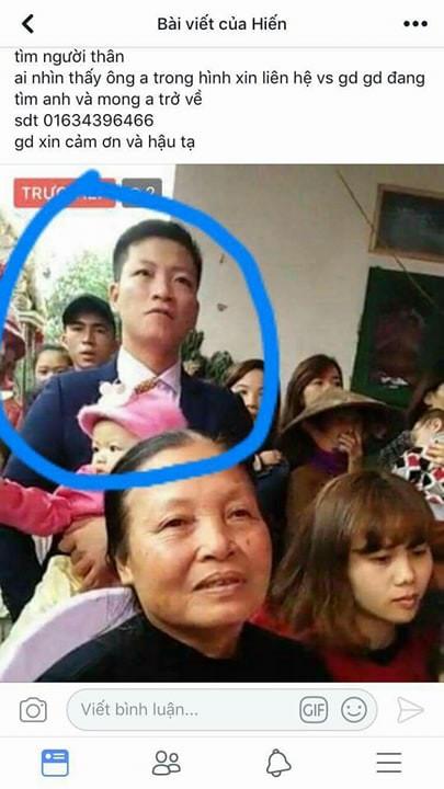 Nam Định: Nam thanh niên mất tích bí ẩn sau khi ăn cỗ đám cưới-1