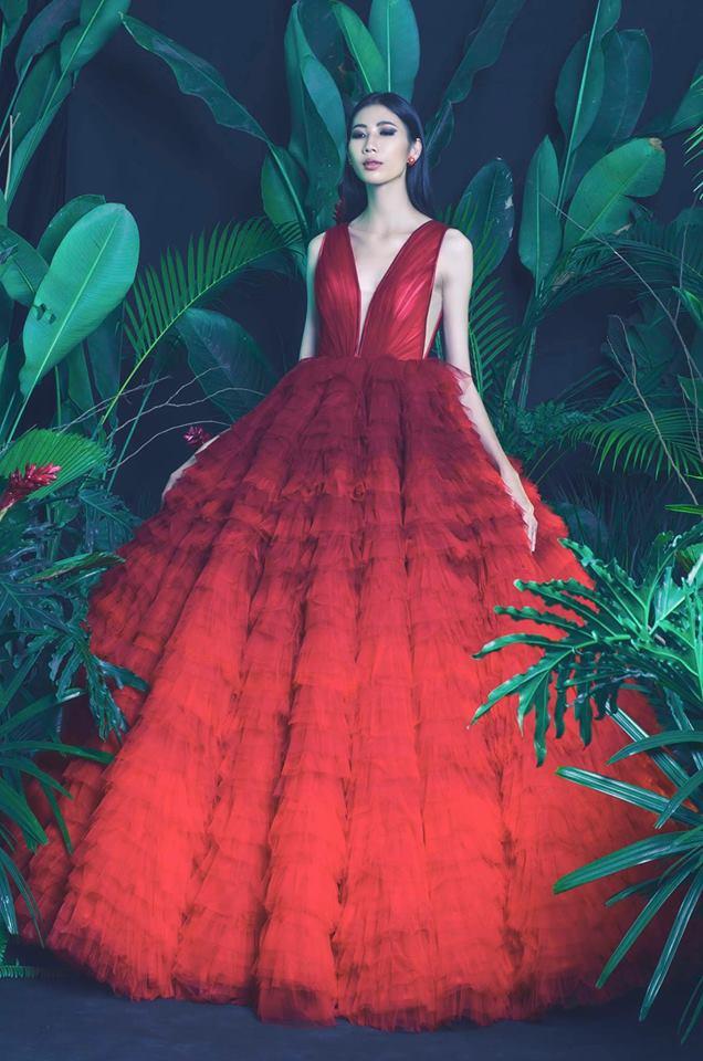 Mẫu cò hương Cao Ngân gây sốt với phần thi ứng xử cực lầy tại Hoa hậu Hoàn vũ Việt Nam 2019-2