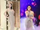 Tường Linh khiến fan lo lắng khi liên tục chọn váy cũ của Hà Hồ để lên đường thi thố nhan sắc
