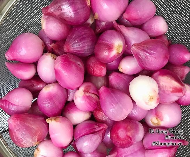 Cách muối hành tím kiểu Miền Nam chua ngọt, không bị hăng-8