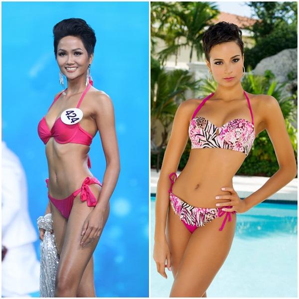 Đứng cạnh Á hậu Hoàn vũ Thế giới, HHen Niê bên 10, bên 8 đẹp chẳng kém bản chính-7