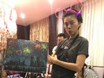Tin sao Việt: Bất ngờ với tài năng vẽ tranh của 'đả nữ' Ngô Thanh Vân