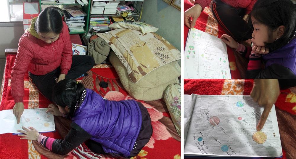 Bà mẹ nông dân dạy con bắn tiếng Anh như gió-1