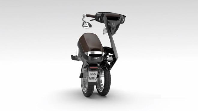 Soi xe ga gấp lại được, phù hợp với đô thị chật chội-1