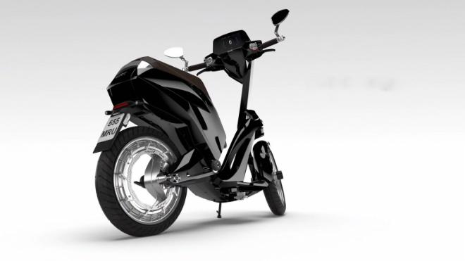 Soi xe ga gấp lại được, phù hợp với đô thị chật chội-2