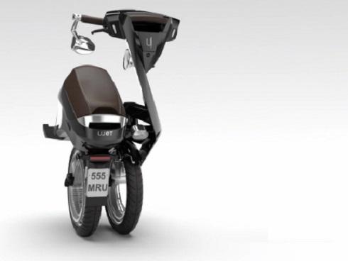 Soi xe ga gấp lại được, phù hợp với đô thị chật chội