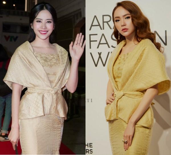 Nam Em đội thêm tuổi khi đụng chiếc váy kén người mặc với Minh Hằng-4