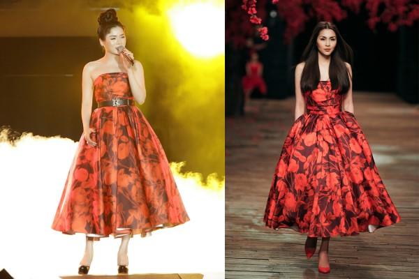 Lệ Quyên - Hà Tăng đẹp bất phân thắng bại khi diện chung một mẫu váy-6