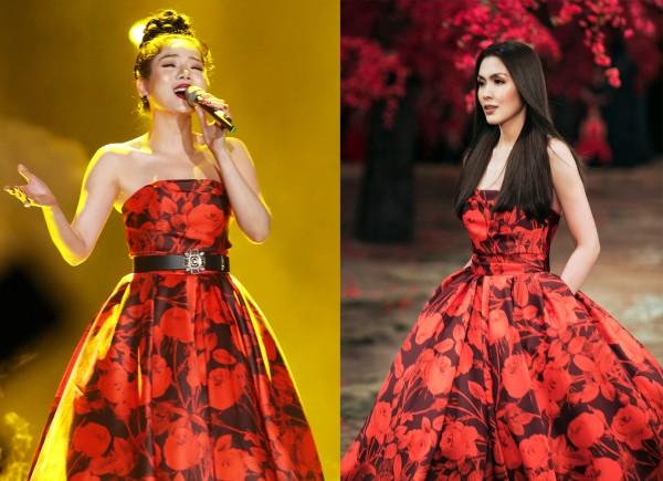 Lệ Quyên - Hà Tăng đẹp bất phân thắng bại khi diện chung một mẫu váy-7