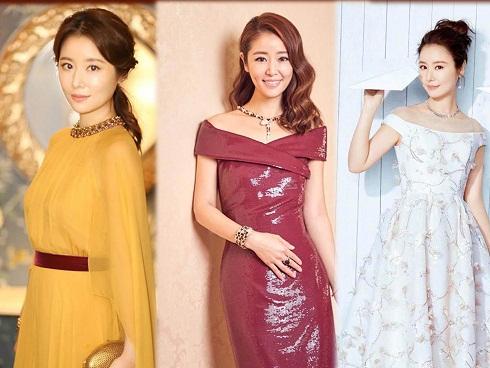 Lâm Tâm Như diện đầm lộng lẫy như công chúa nhưng gương mặt đã xuất hiện nếp nhăn tuổi tác-9