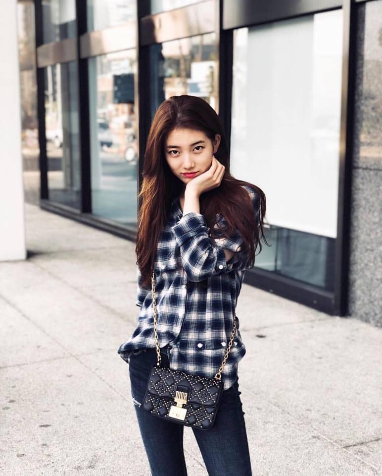 Dát hàng hiệu tinh tế, Suzy - Irene nổi bật nhất street style sao Hàn tuần qua-5