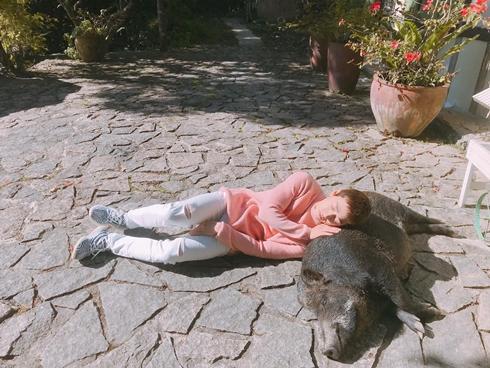 Bộ ảnh con trai chụp bố mẹ trên cánh đồng rau bắp cải chạm đến trái tim triệu người-13