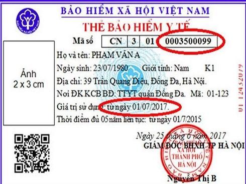 Ký hiệu trên thẻ bảo hiểm y tế giúp bạn biết mức tiền được hưởng