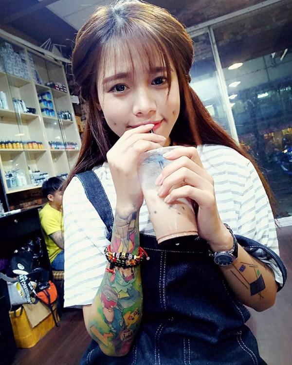 Gia đình từ mặt, cô gái trẻ vẫn quyết học xăm hình theo đuổi ước mơ-5