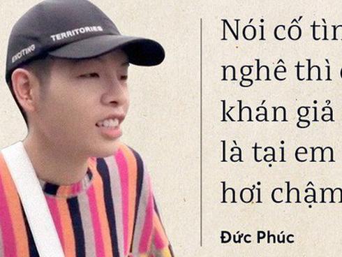 Đức Phúc: 'Nói cố tình ngô nghê thì em lừa khán giả à, đấy là tại em lớn lên hơi chậm thôi'