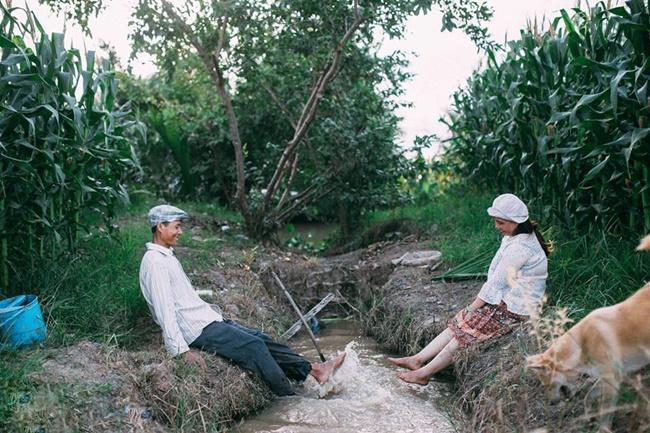 Bộ ảnh con trai chụp bố mẹ trên cánh đồng rau bắp cải chạm đến trái tim triệu người-11