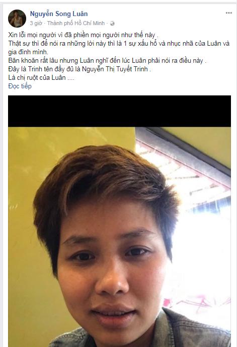 Song Luân cầu cứu, tố cáo chị gái dối trá bố chết, mẹ mù để lừa đảo nhiều tỷ đồng-1