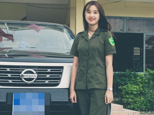 Nữ công an viên bị làm phiền sau bức ảnh xinh đẹp trên mạng