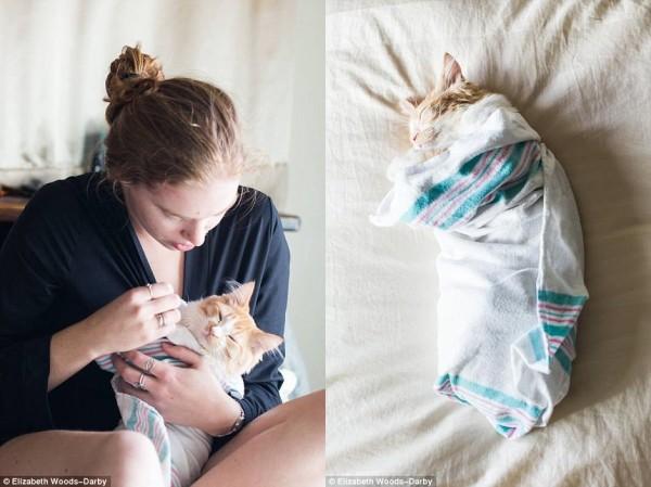 Cặp vợ chồng diễn sâu trong bộ ảnh hạ sinh… mèo khiến dân mạng choáng váng-4