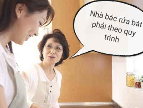 Kinh hãi về nhà bạn trai ra mắt, mẹ chồng tương lai hướng dẫn rửa bát chuẩn quy trình 7 bước