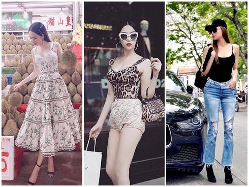 Hồ Ngọc Hà - Huyền Baby 'lên đồ' mát mẻ hết cỡ nổi bật nhất street style tuần qua