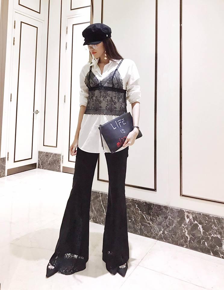 Tin sao Việt: Cười mãn nguyện, Hà Tăng tình tứ chúc mừng sinh nhật ông xã điển trai-5