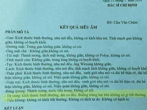 Người đàn ông được bác sĩ chẩn đoán 'buồng trứng, tử cung bình thường'