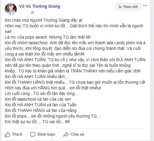 Không riêng Trường Giang, nhiều sao Việt đình đám cũng từng bị chê kém duyên khi làm MC-3