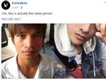 Trang tin Hàn Quốc nhầm Lệ Rơi là chàng trai Thái Lan trước khi phẫu thuật thẩm mỹ