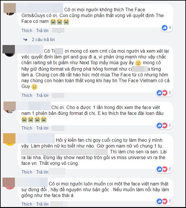 Khán giả phản đối The Face Vietnam 2018 tuyển sinh cả nam lẫn nữ-4