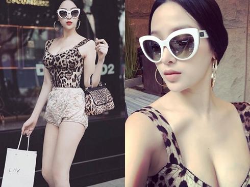 Ứng xử bất ngờ của Huyền Baby khi bị chê ăn mặc như 'trọc phú'