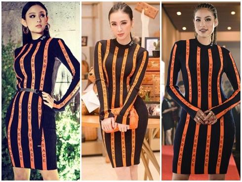 Đến cả nữ hoàng thảm đỏ Angela Phương Trinh cũng đụng hàng với Tú Hảo rồi!-8