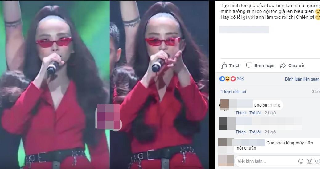 Tạo hình mới của Tóc Tiên bị chê như ni cô đội tóc giả-5