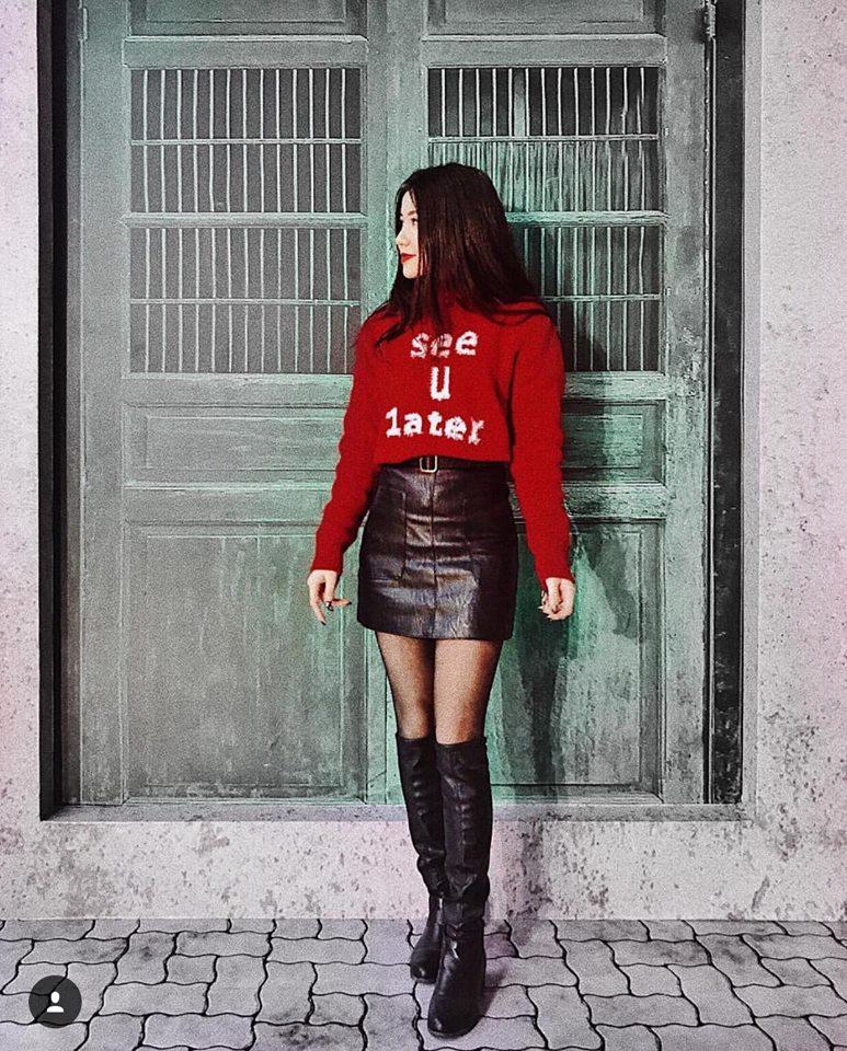 Đồng Ánh Quỳnh - Khánh Linh The Face đứng đầu street style đẹp tuần qua nhờ suit không nội y-2