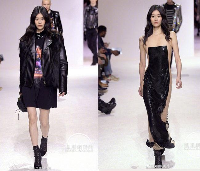 Ming Xi tái xuất sau cú ngã sấp mặt ở Victorias Secret Show 2017-1