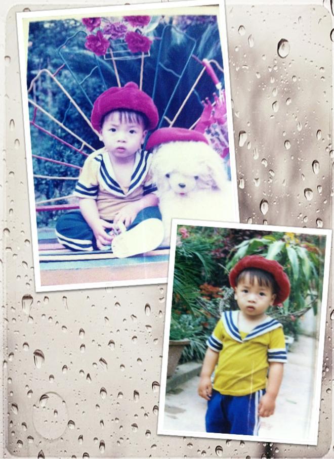 Lộ ảnh thuở bé cực đáng yêu của hậu vệ hot nhất đội tuyển U23 Việt Nam Bùi Tiến Dũng-1