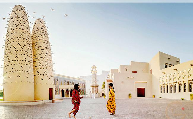 Những địa điểm sống ảo đẹp lung linh ở Qatar - Đối thủ của U23 Việt Nam tại bán kết-3