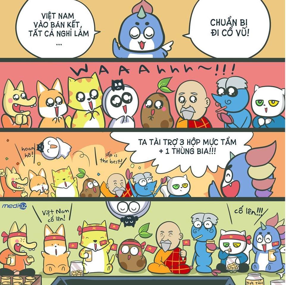 Dân mạng mơ về chiến thắng của U23 Việt Nam trong trận bán kết-4