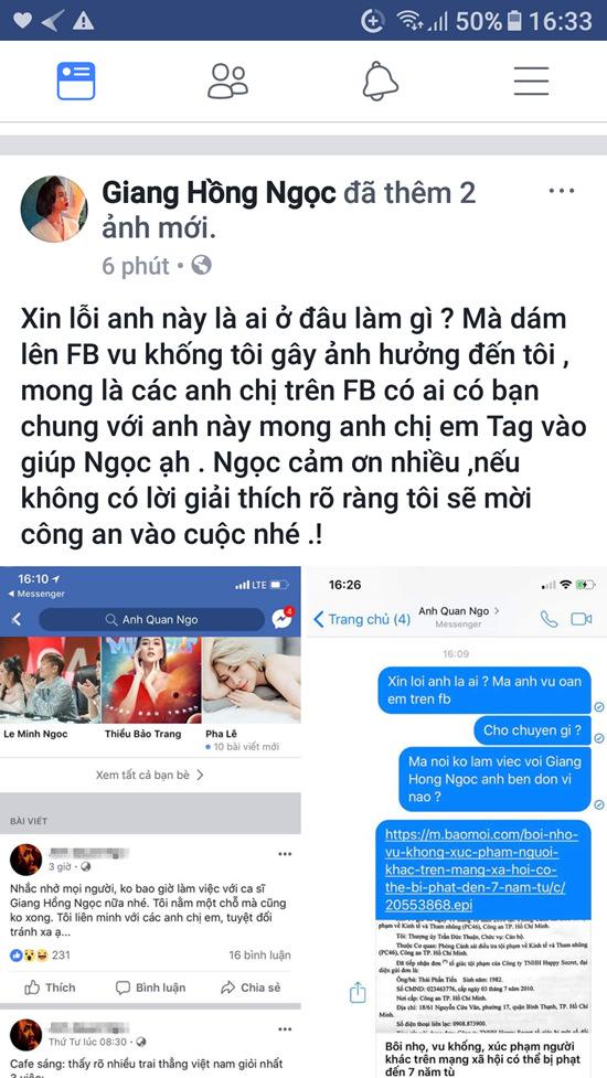 Thực hư chuyện Giang Hồng Ngọc bị bầu show đòi tẩy chay?-1