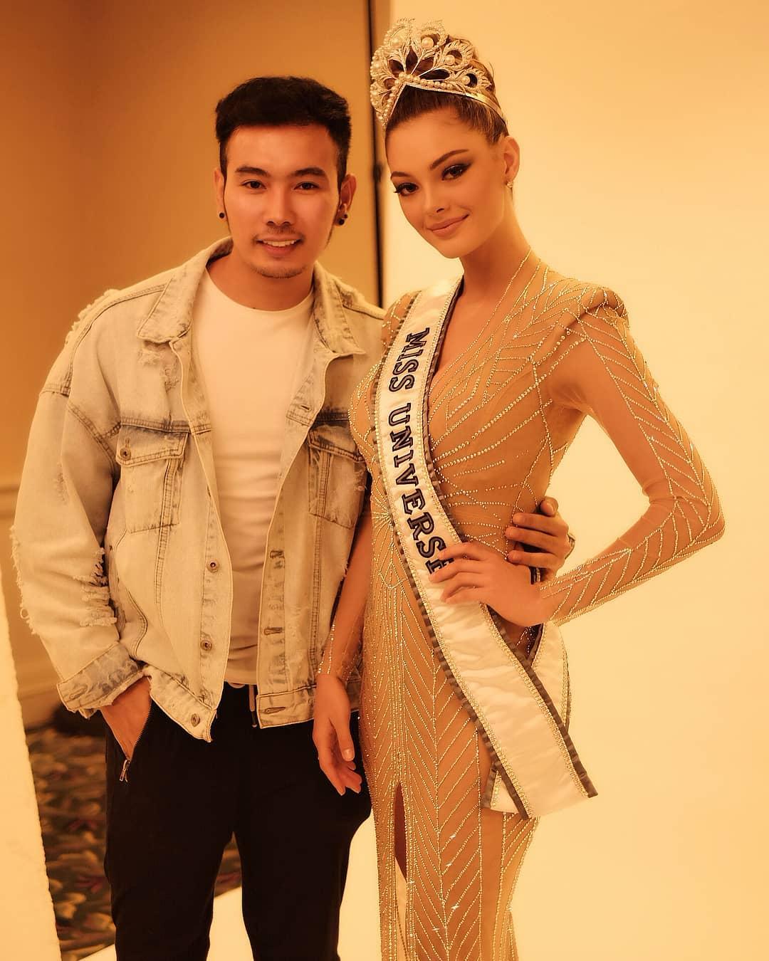 Hoa hậu Hoàn vũ 2017 khoe vẻ đẹp mê hồn khi diện lại chiếc đầm định mệnh-8