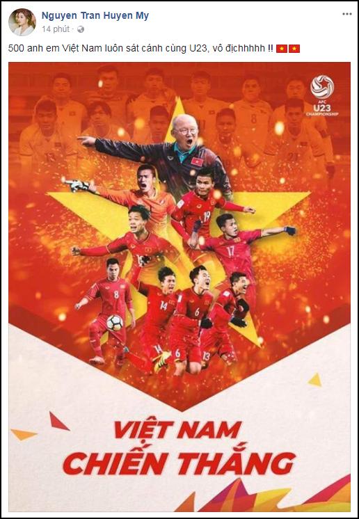 Từ buôn làng Ê Đê, hoa hậu HHen Niê gửi lời chúc chiến thắng tới U23 Việt Nam-2