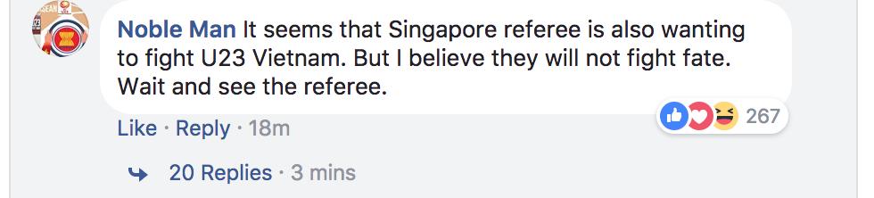Dân mạng bức xúc trước tình huống bắt phạt ở chấm 11 mét của trọng tài người Singapore-2