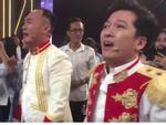 Đang diễn hài mà Trường Giang, Tiến Luật 'khóc tu tu' như đứa trẻ khi chứng kiến U23 Việt Nam chiến thắng