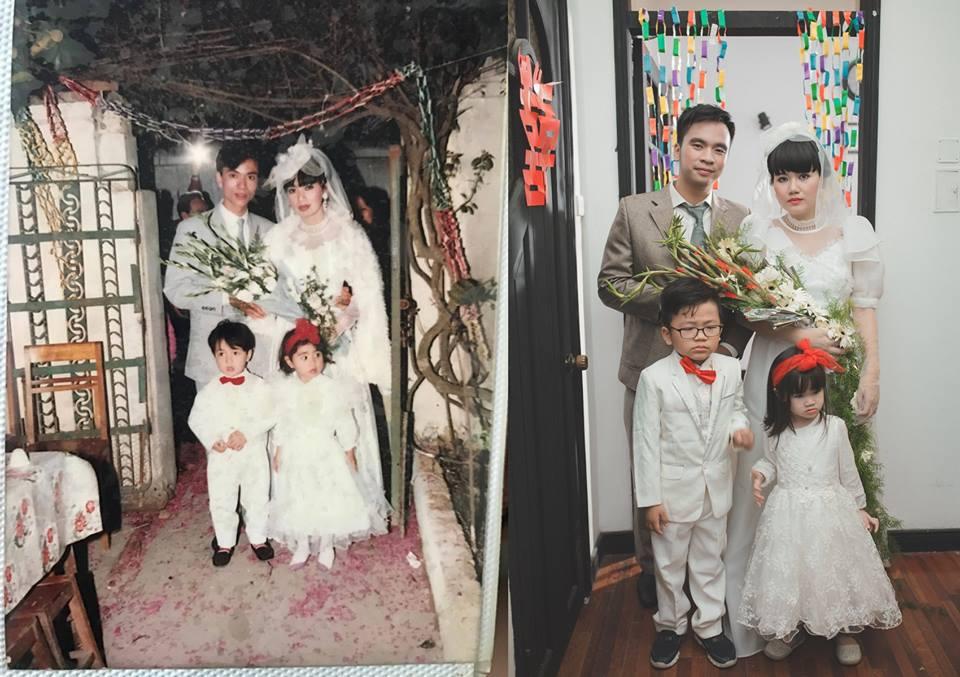 Sau 1 đêm U23 chiếm spotlight, đám cưới thời bố mẹ mình của cặp đôi Hà thành đã lên ngôi-7