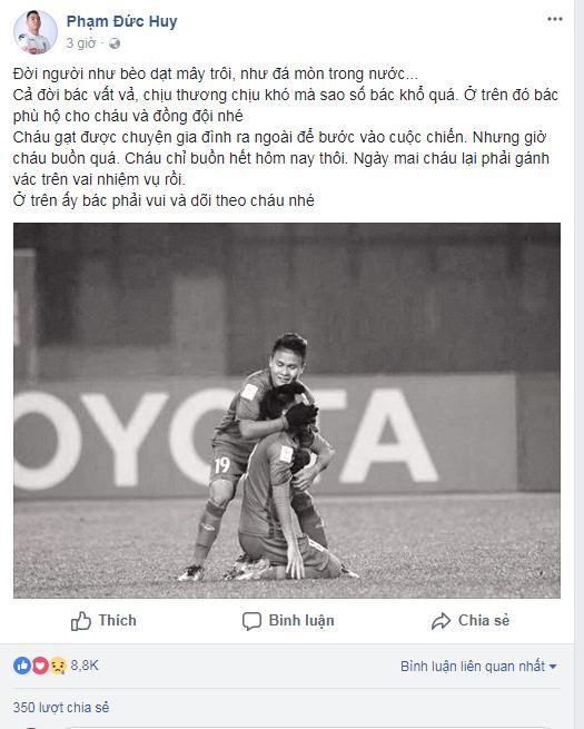 Hạ gục U23 Qatar, các anh hùng của U23 Việt Nam liên tục gửi lời cảm ơn người hâm mộ-3