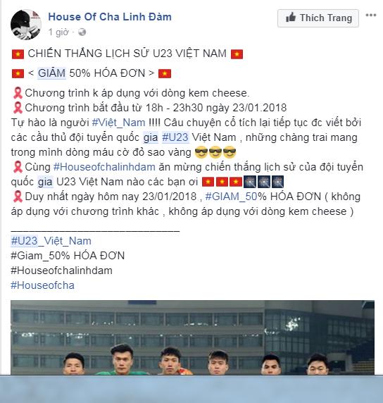 Bão sale mừng chiến thắng U23 Việt Nam: Giảm giá kịch sàn cho tất cả những người tên Dũng, tên Hải-7