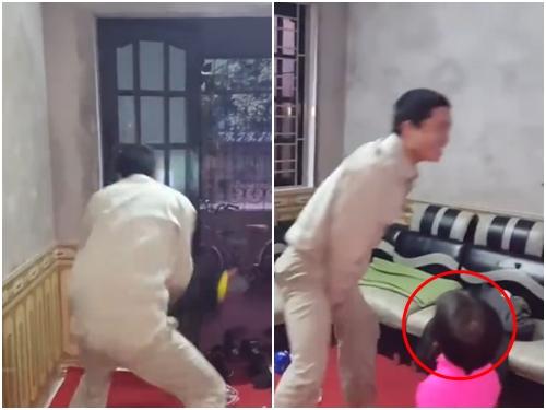 Con gái 'ngơ ngác' khi chứng kiến bố đập tan chiếc xe yêu quý vì ăn mừng chiến thắng U23 Việt Nam