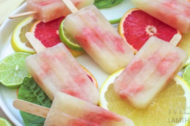 Giải nhiệt với kem hoa quả dễ làm tại nhà-1