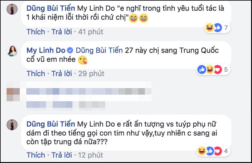 Dân mạng cầu xin Đỗ Mỹ Linh đừng cướp anh Tiến Dũng, bất chấp đại diện hoa hậu ủng hộ hết mình-2